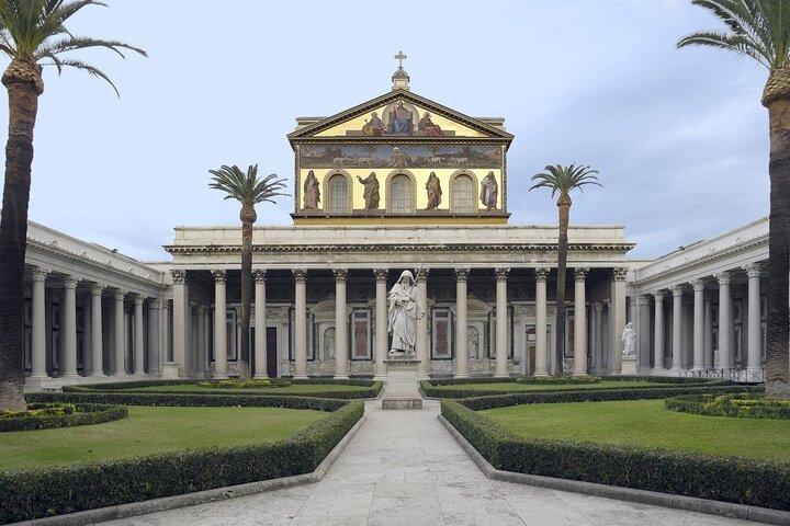 Rome: Visit the Main Papal Basilicas with Private Driver