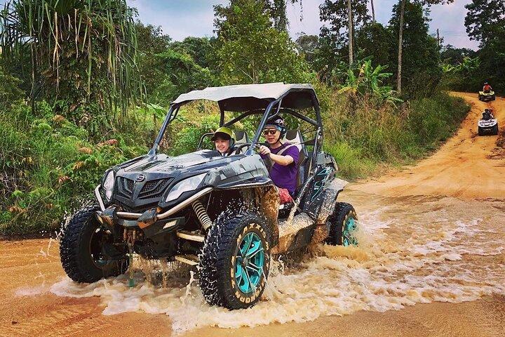 Koh Samui UTV Journey to Teepangkorn Temple and Waterfall