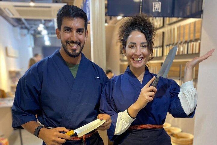 Beginner friendly Knife sharpening and fitting handle workshop