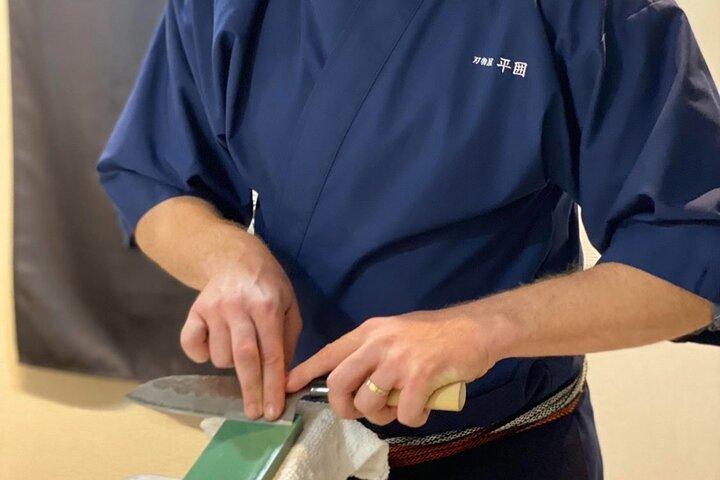 Beginner friendly Knife sharpening and fitting handle workshop