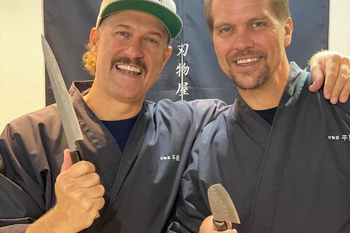 Beginner friendly Knife sharpening and fitting handle workshop