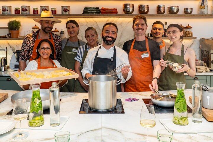 Farmer's Market and Pasta Making with Italian Wine