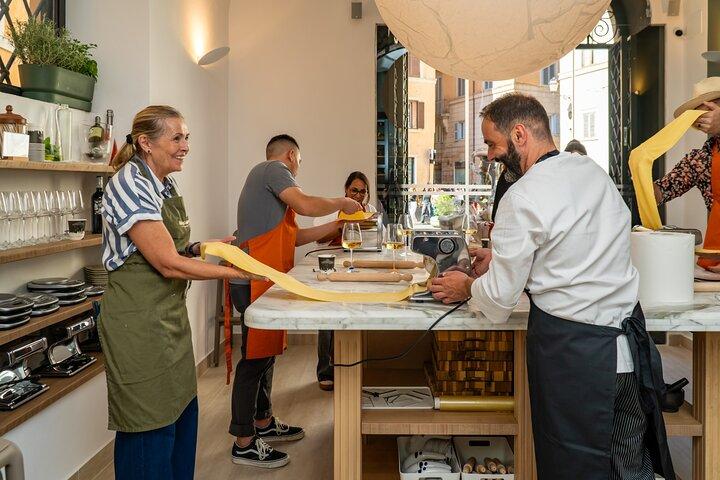 Farmer's Market and Pasta Making with Italian Wine