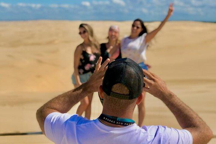 Sydney: Port Stephens Sandboarding, Dunes & Dolphin Cruise option
