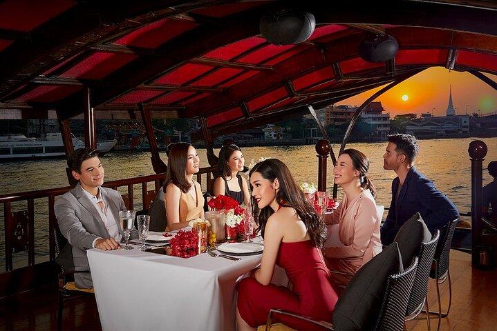 Bangkok Manohra Cruise Sunset Dining on Chao Phraya River