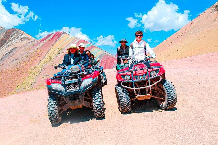 Rainbow Mountain and ATV through the Red Valley Full Day Tour