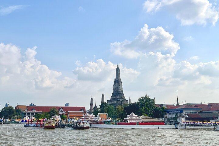 Bangkok: Boat Bliss Riverside Cruise Tour and Wat Arun Visit