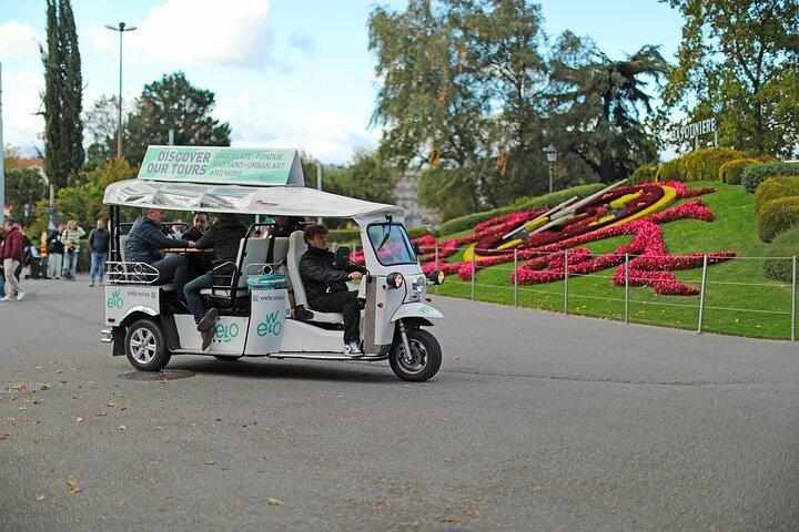 Private Guided Geneva 1 Hour 15 min TukTuk City Tour