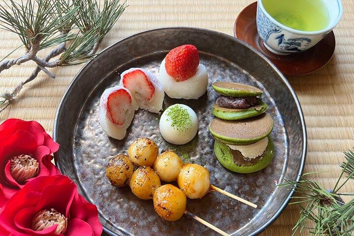 Mochi Matcha Gluten Free Japanese Sweets Class near Shibuya area