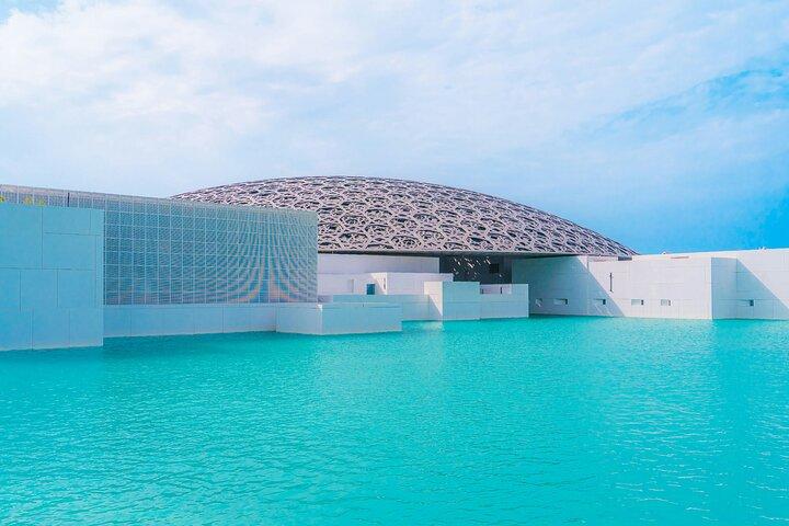 Abu Dhabi Icons Tour- Grand Mosque, Qasr Al Watan & Louvre Museum
