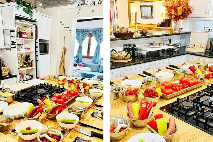 Miss Anna Santorini Cooking Class