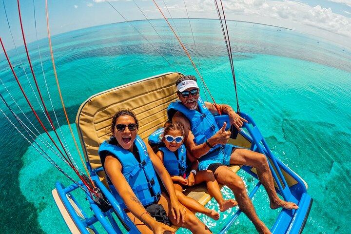 Skyrider Parasailing Tour with Panoramic View of Cancun