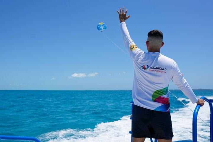 Skyrider Parasailing Tour with Panoramic View of Cancun