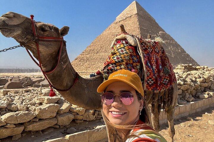 Tour Giza Pyramid Camel Ride ATV and Nile Dinner Cruise