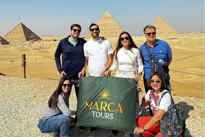 Full Day Tour Pyramids of Giza, Sakkara and Memphis From Cairo