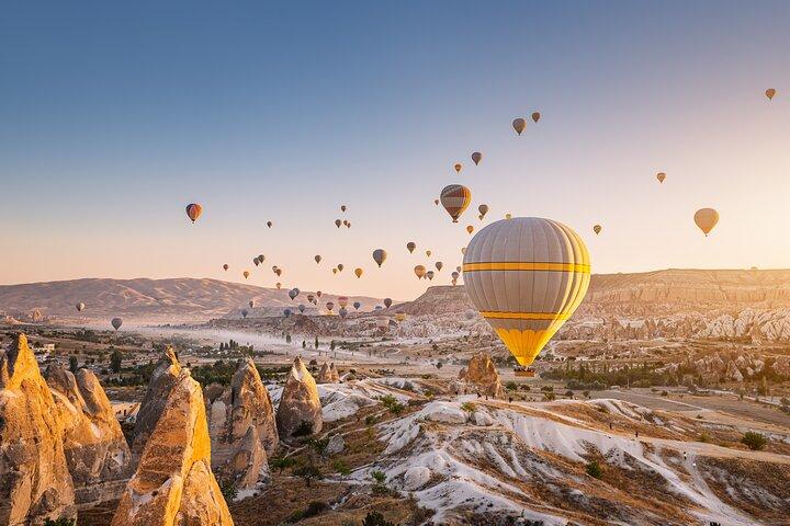 Hot Air Balloon Ride at Sunrise in Goreme, Cappadocia