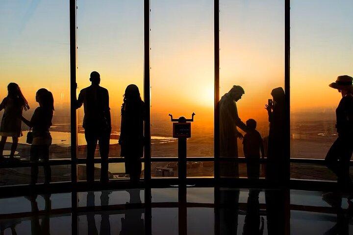Burj Khalifa At The Top Sunrise tour including Morning Treat