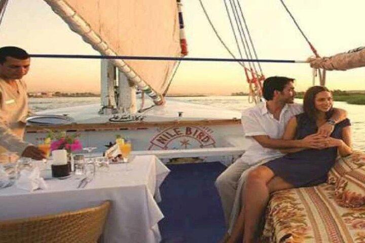 Sunset Felucca Ride At Luxor