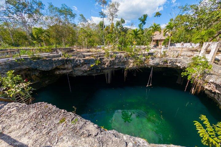 TULUM 4x1: Archaeological Zone, COBA, Cenote, 5th Avenue and lunch.
