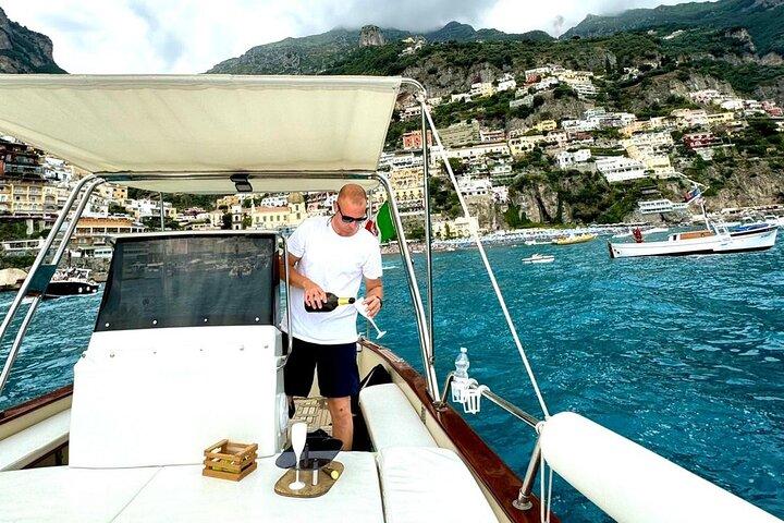 Private Amalfi Coast Boat Trip from Positano, Praiano or Amalfi