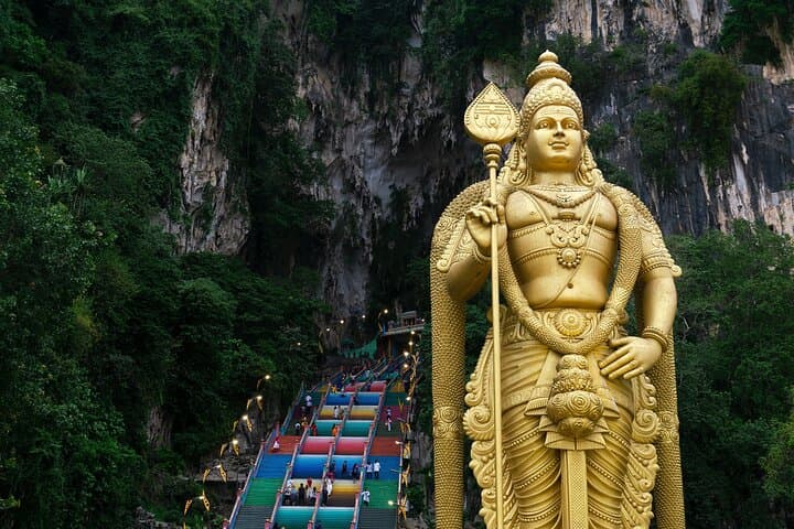 Evening Excursion to Batu Caves and Fireflies Watching Tour
