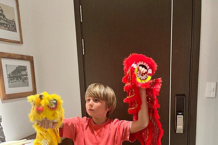 HCM city: Traditional Lion Head Crafting Workshop