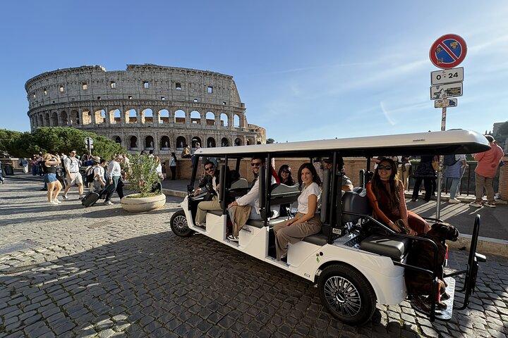 Rome Golf Cart Tour: Private & Small Group Half-Day Experience