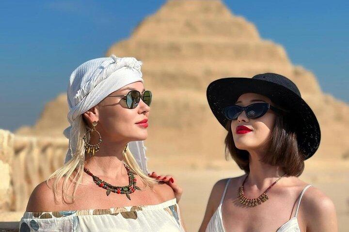 Day Tour Saqqara Pyramids Memphis and Dahshur Pyramids