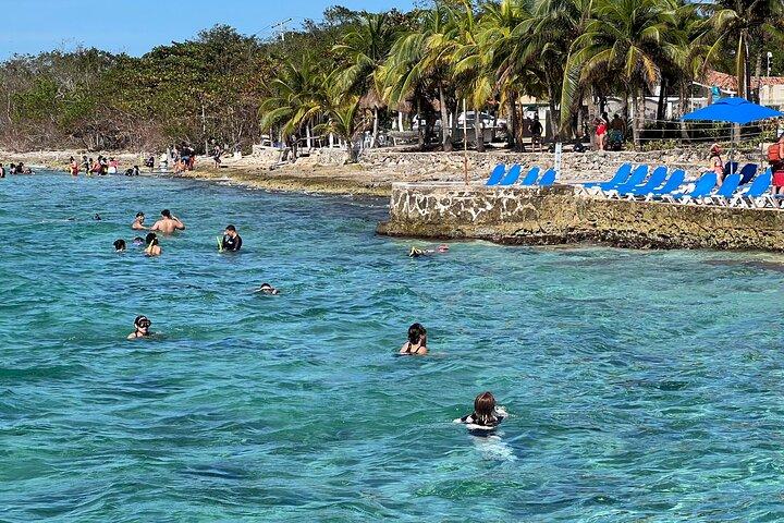 Money Bar Day Pass with Snorkel & Mexican Lunch