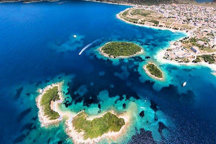 Ksamil Blue Eye and Saranda Day Tour from Tirana Durres Golem