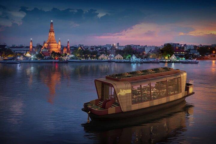 Apsara Luxury Cruise: Fine Dining & Night Views on the River