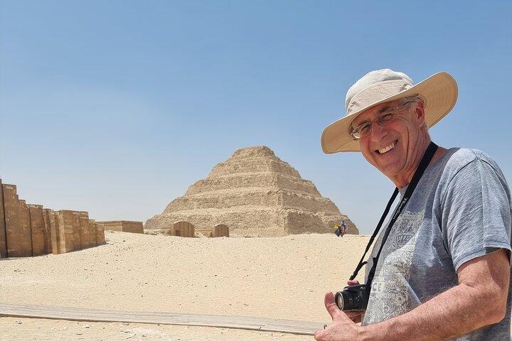 Luxury Day Tour to Giza pyramids, Memphis, and Saqqara