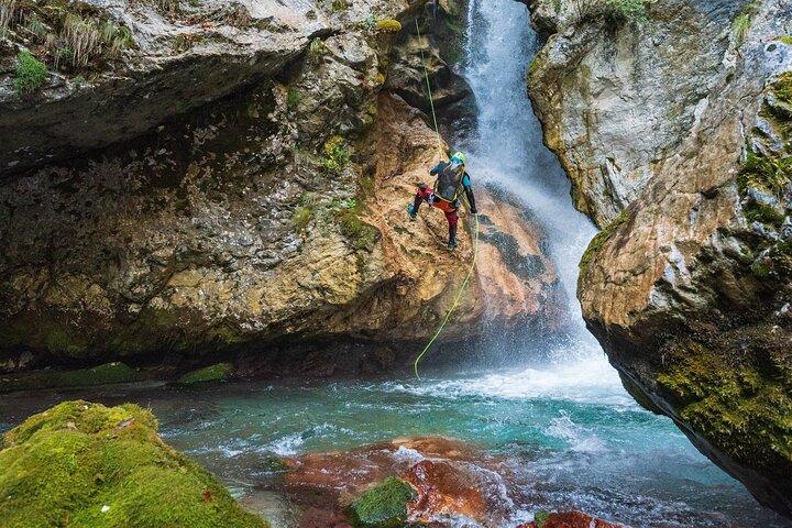 Canyoning at the Foot of Mont Blanc in Chamonix