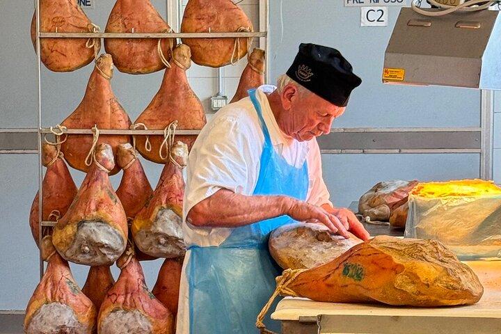 Tour at a Parma Ham Producer