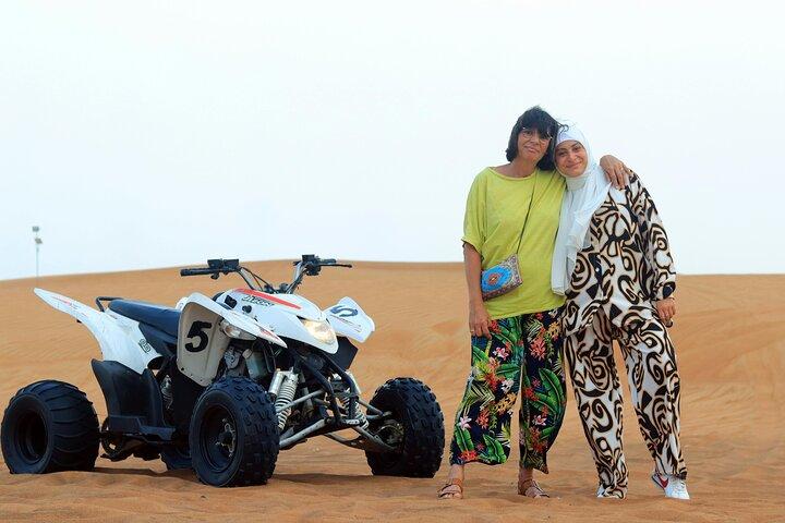 Dubai Desert Safari Camel Ride Sand Boarding BBQ Dinner