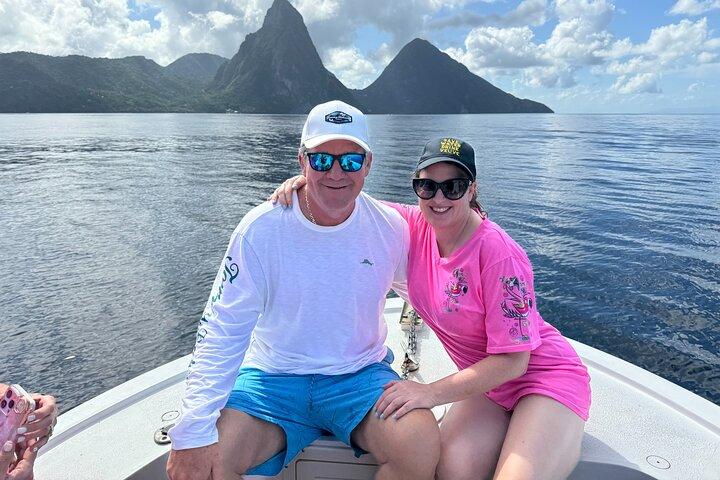 Sea and Land Tour in St. Lucia