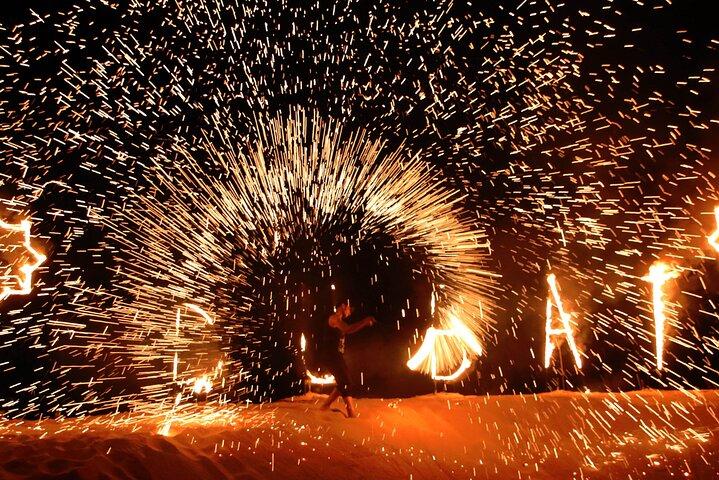 Premium Desert Safari with 5* Dinner Live Cooking Sandsurf Shows