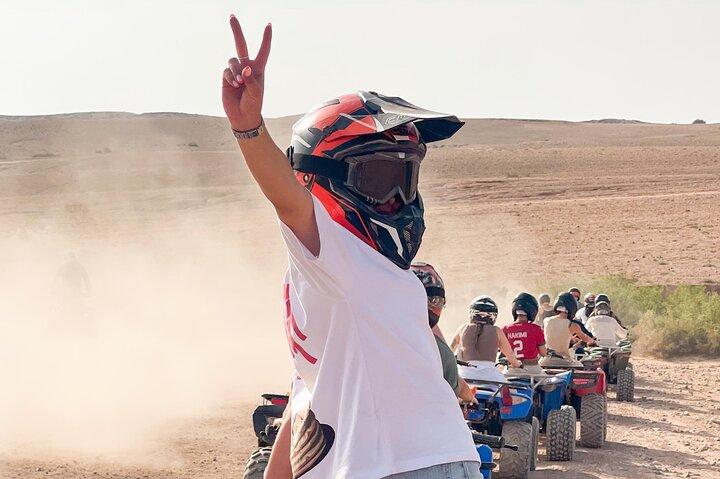 Agafay Marrakech: Quad & Camel Ride with Sunset, Dinner & Show