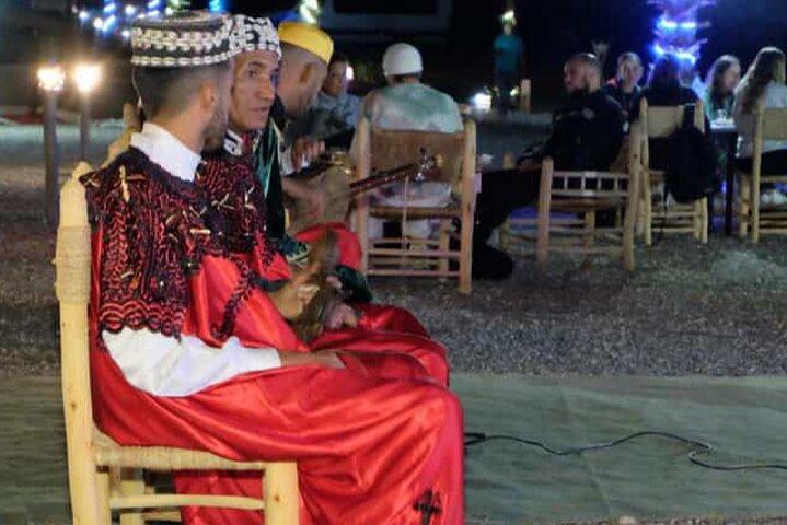 Marrakesh Agafay Desert Camel Ride, with traditional dinner show