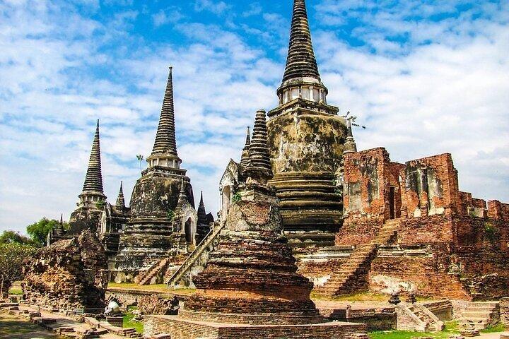 Private Tour : Ayutthaya Sightseeing and Sunset Boat Trip
