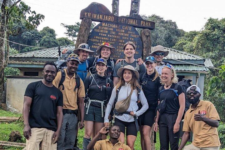 7 Days Trekking from Machame Route to Kilimanjaro