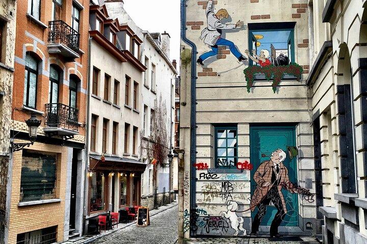 Self-Guided Walking Tour Along Brussels Comic Book Route