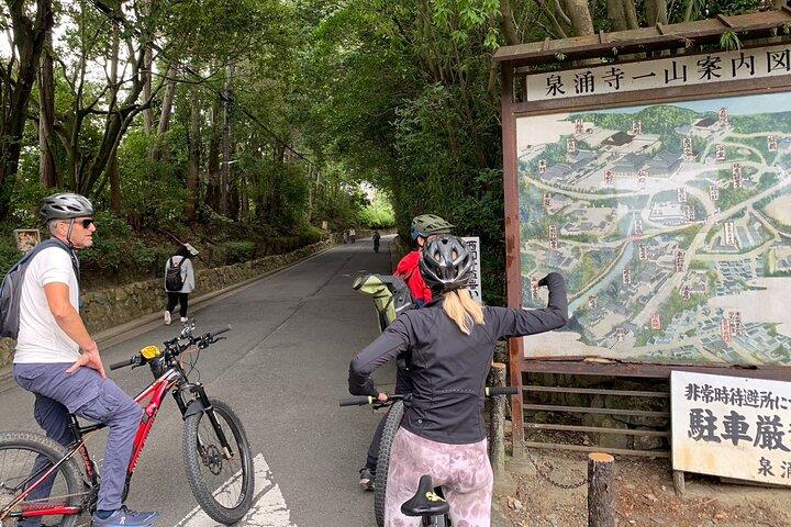 Kyoto Gion & Fushimi E-Bike Tour with Hotel Transfer
