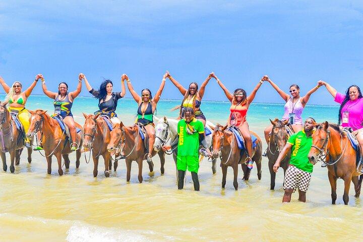 Dunn's River Falls & Horseback Riding Adventure from ocho rios