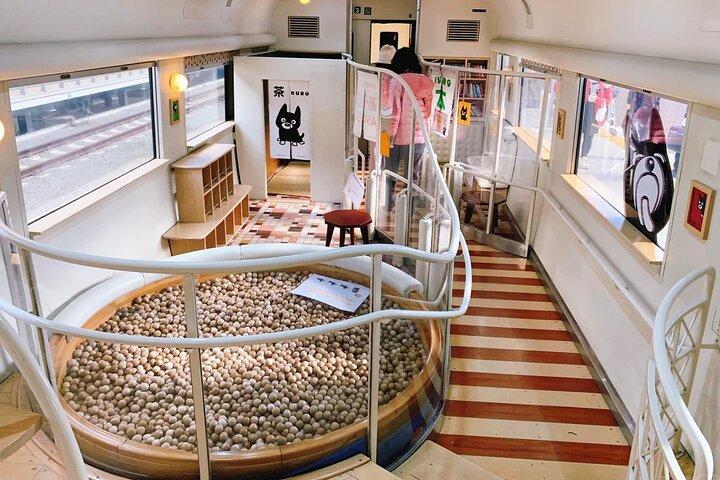 Kyushu Day Tour:Aso Boy Scenic Train, Aso Volcano,Kumamoto Castle