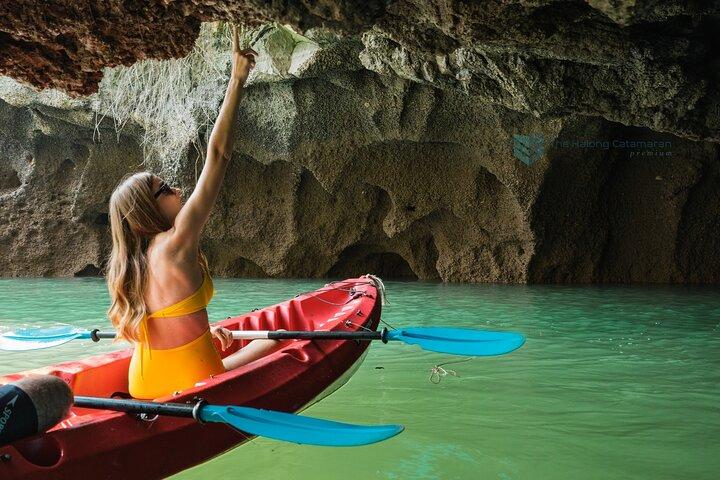Luxury Catamaran Cruise 5 Star Halong and Lan Ha Bay Adventure