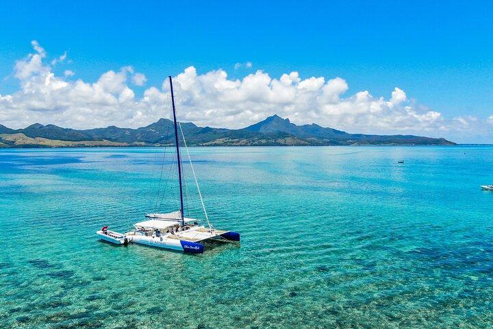 Mauritius Southeast Catamaran – Ile aux Cerfs, Waterfall & BBQ