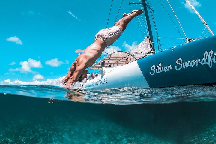 Mauritius Southeast Catamaran – Ile aux Cerfs, Waterfall & BBQ