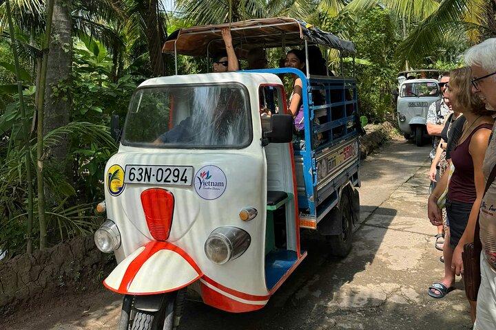 Mekong Delta 4 Islands, TukTuk, Boat, Try Khot Cake Local Cooking