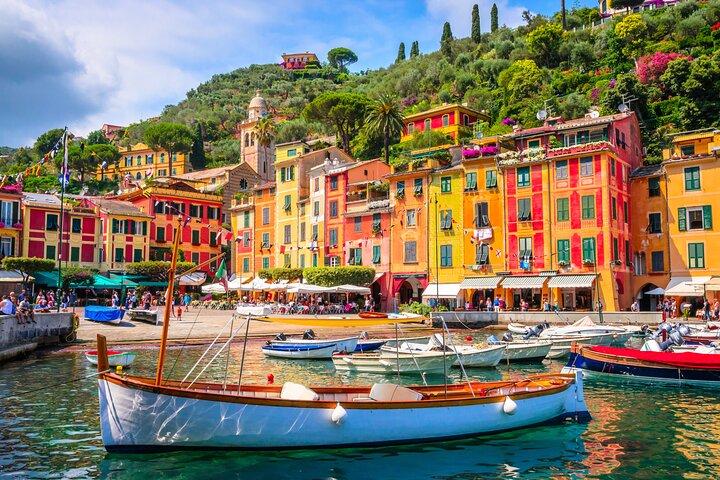 From Milan: Genoa Day Trip with Exclusive Portofino Boat Ride